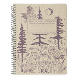 Decomposition Notebook, Coilbound - Baby Great Horned Owls