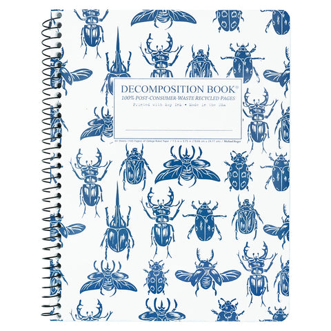 Decomposition Notebook, Coilbound - Beetles
