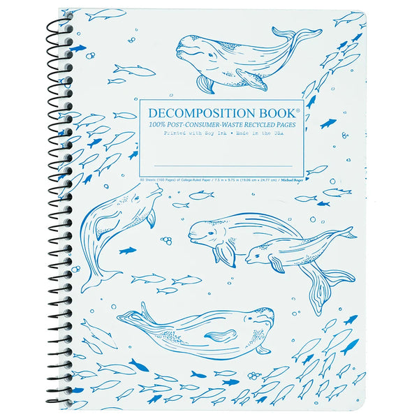 Decomposition Notebook, Coilbound - Belugas