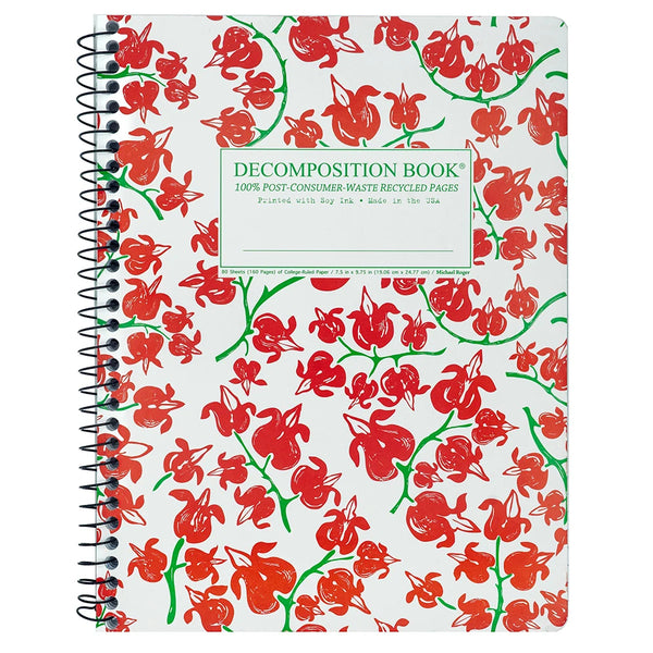 Decomposition Notebook, Coilbound - Bleeding Hearts