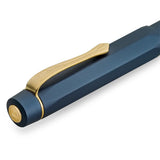 Kaweco AL Sport Piston Fountain Pen, Navy/Gold, Fine Nib