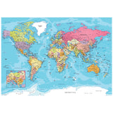 Eurographics 550pc Puzzle - Map of the World Tin