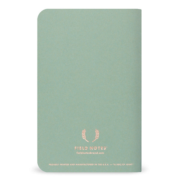 Field Notes Lucky Memo Books 3pk Ledger Ruled, Limited Edition