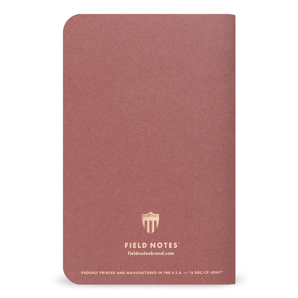 Field Notes Lucky Memo Books 3pk Ledger Ruled, Limited Edition