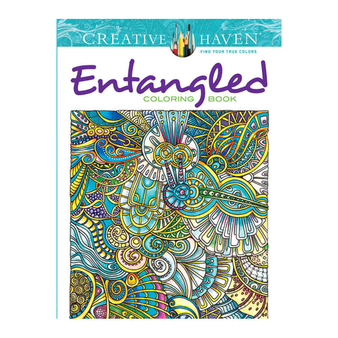 Creative Haven Colouring Book - Entangled