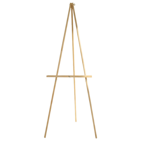 FC Art Elm Wood 62" Standing Display Easel