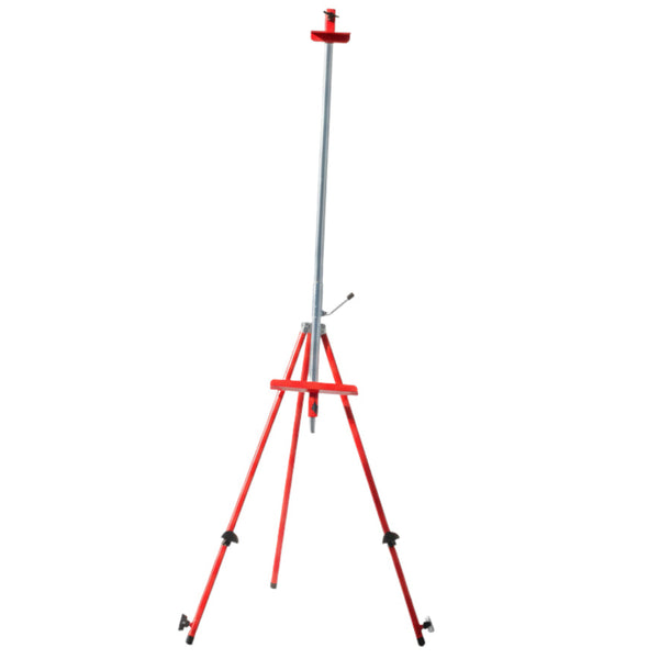 FC Art Steel 51" Tripod Easel - Italian Red