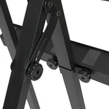 Nobel Steel Economic Lyre Easel 71" - Black