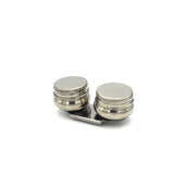 Nobel Stainless Steel Palette Cup With Screw on Lid & Clip - 1 3/4"