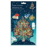 Roger la Borde Pop & Slot 3D Advent Calendar, Petite - Beneath The Tree