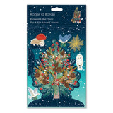 Roger la Borde Pop & Slot 3D Advent Calendar, Petite - Beneath The Tree