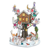 Roger la Borde Pop & Slot 3D Advent Calendar, Petite - Christmas Tree House