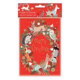 Roger la Borde Advent Calendar Card - Snowy Sanctuary