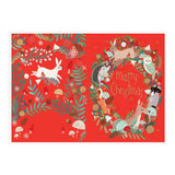 Roger la Borde Advent Calendar Card - Snowy Sanctuary