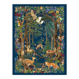 Art File Advent Calendar Card - Into The Forest Woodland Wildlife