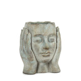 Abbott Cement Planter - Head in Hands