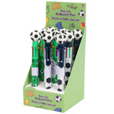 CTG Soccer Ballpoint 6-Colour Multi-Pen - Assorted Styles