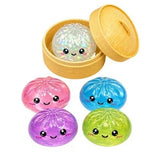 Zibbers Mystery Squishy Dumpling Fidget Squeeze / Stress Toy - Mystery Shimmering Bao Bun