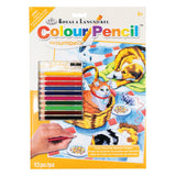 Royal & Langnickel Colour Pencil by Numbers - Family Pets