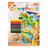 Royal & Langnickel Colour Pencil by Numbers - Sorcerer