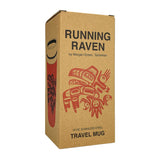 Native Northwest Steel Travel Mug 16oz - Raven