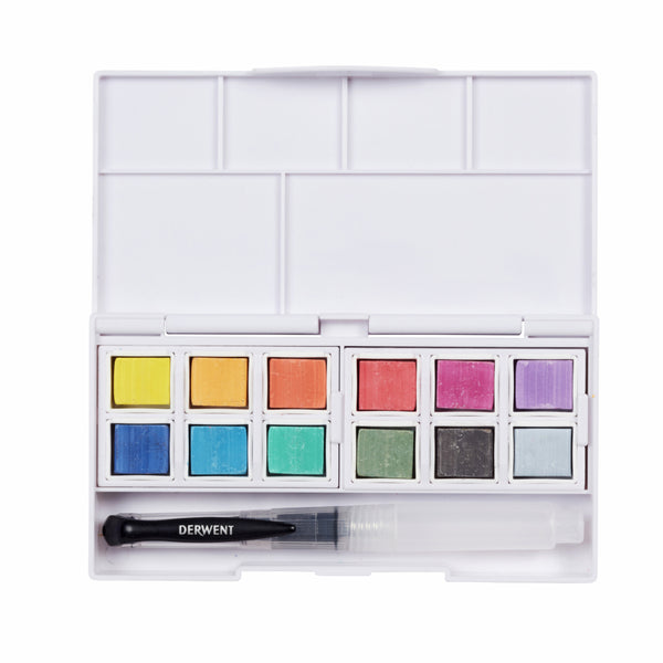Derwent Pastel Shades Paint Pan 12pc Set