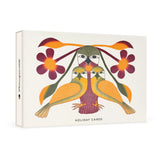 Pomegranate Small Holiday Cards 10pk: Kenojuak Ashevak, Resplendent Owl
