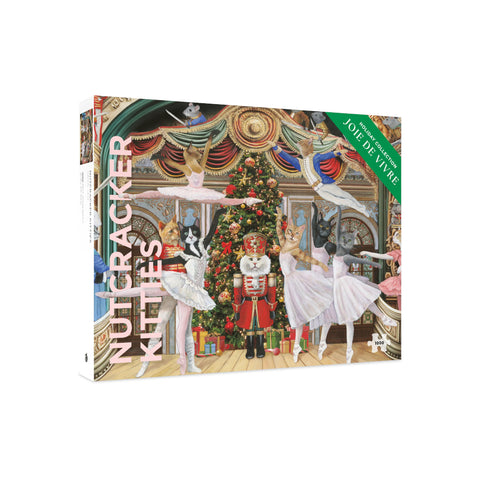 Pomegranate 1000pc Puzzle - Carol Lew: Nutcracker Kitties