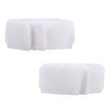 Home Essentials Hook & Loop Fasteners, Self-Adhesive, 26" White 2pk