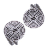 Home Essentials Hook & Loop Fasteners, Self-Adhesive, 26" White 2pk