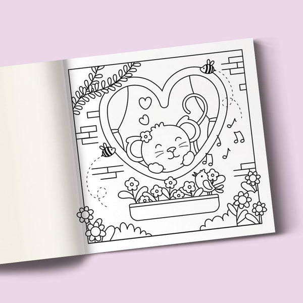 House of Marbles Colouring Book - My Little Cozy Life Lovelies