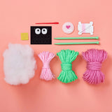 Bright Stripes Snack Knit Kit - Watermelonie Bag Charm