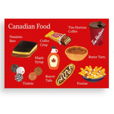 Pleasant Papercraft Postcard - Canadian Food