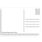 Pleasant Papercraft Postcard - Canadian Food