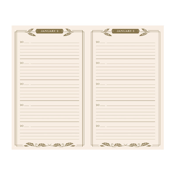 Chronicle Books Gilded One Line a Day: A Five-Year Memory Journal