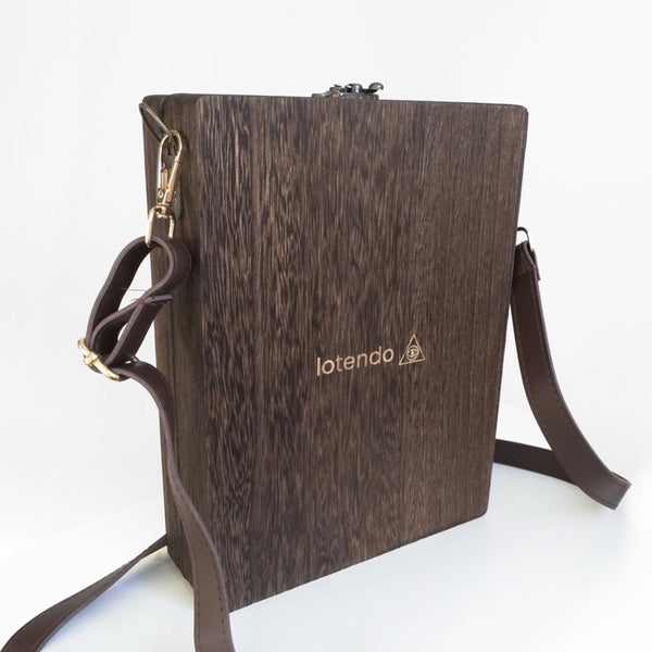 Lotendo Wooden Sling Bag – Portable Travel Set for Artists