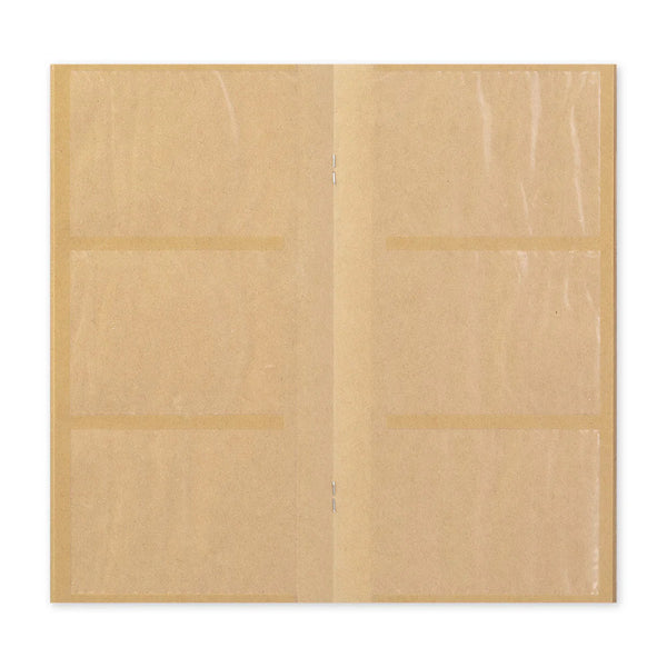 Traveler's Company Refill 028 Card File Book, Regular Size Notebook