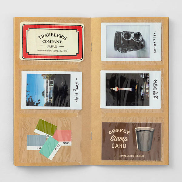 Traveler's Company Refill 028 Card File Book, Regular Size Notebook