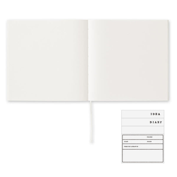 Midori Cotton Notebook A5 Square Blank