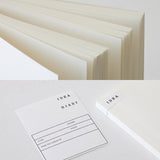 Midori Cotton Notebook A5 Square Blank