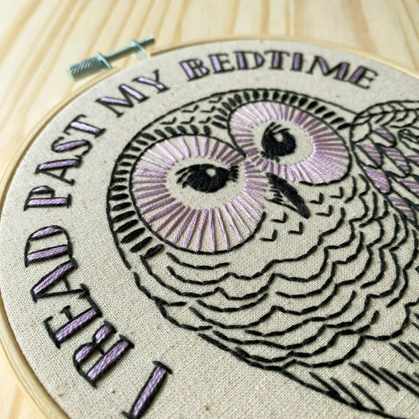 Hook Line & Tinker Embroidery Kit - Owl