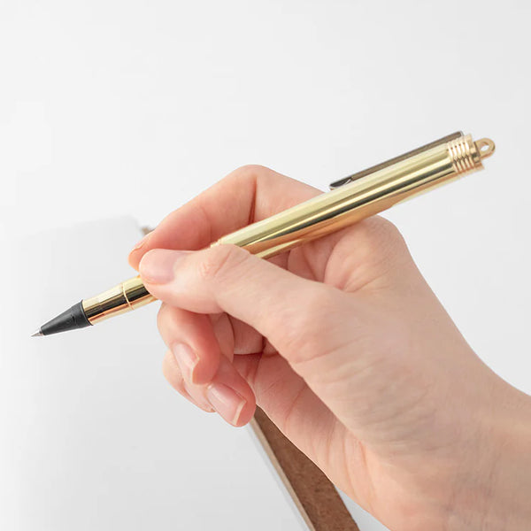 Traveler's Company Brass Rollerball Pen