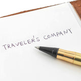 Traveler's Company Brass Rollerball Pen