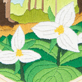 Angiels Art DIY Embroidery Kit - Trillium
