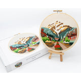 Angiels Art DIY Embroidery Kit - Banff