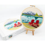 Angiels Art DIY Embroidery Kit - Two Jack Lake