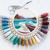 Angiels Art DIY Embroidery Kit - Boats