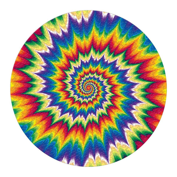 Parragon 1000pc Round Puzzle - Optical Illusion