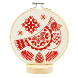 Hook Line & Tinker Embroidery Kit - Cardinal
