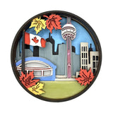 Our Little Makery Paint By Layers Shadow Box Kit - Toronto Bound